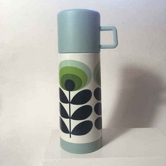 Orla Kiely Dining Orla Kiely Thermos Flask 35 Ml 2 Fl Oz Petals